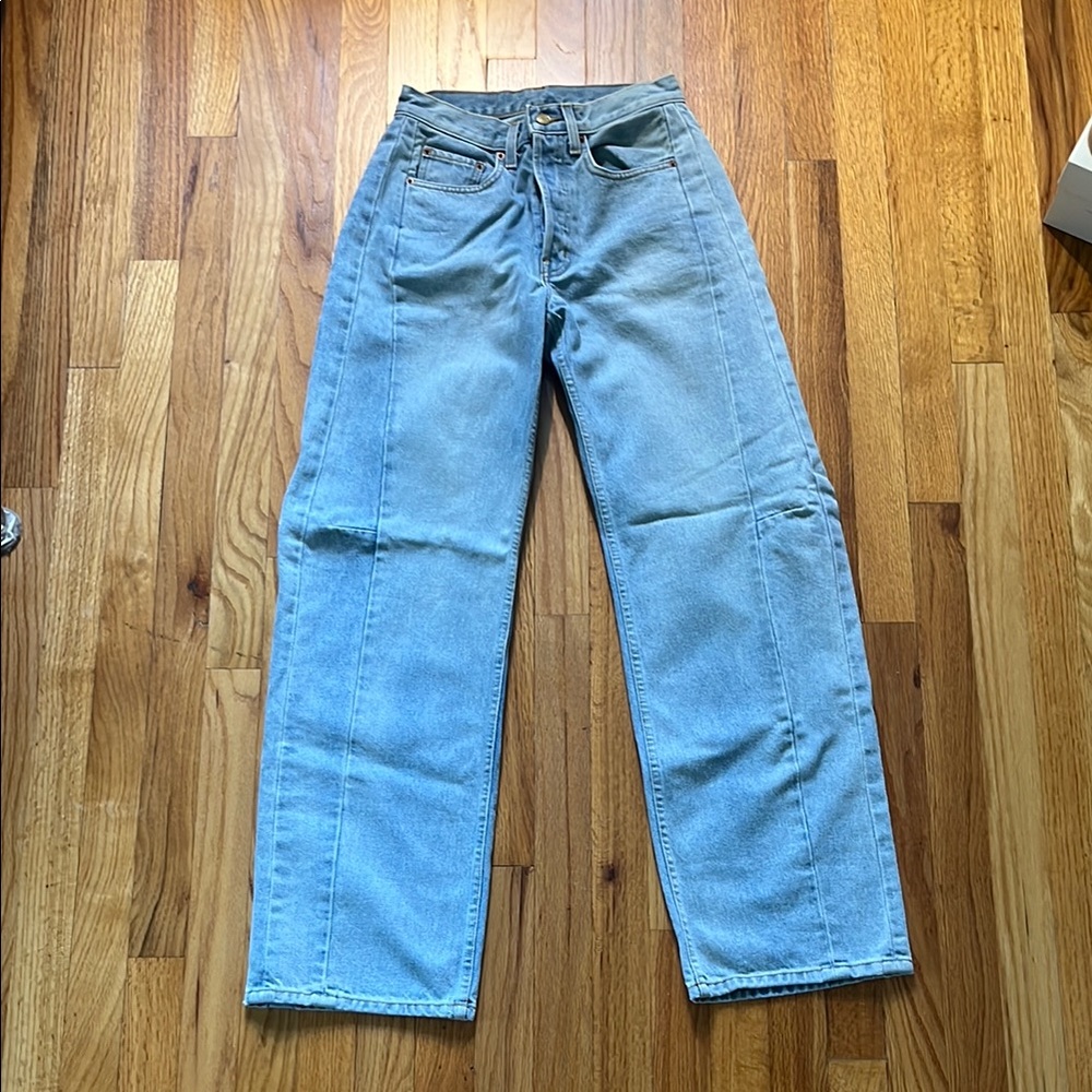B SIDES Light Blue Relaxed Jeans
